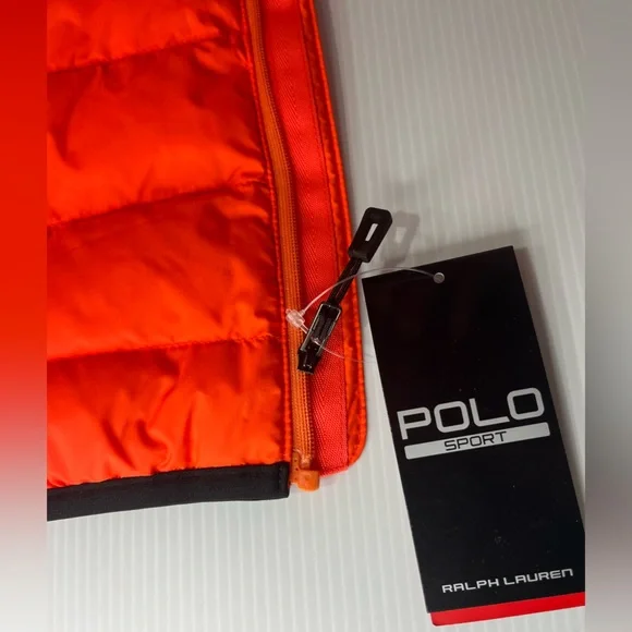 Polo Sport by Ralph Lauren Water-Repellent Quilted Down Filled Packable Vest - Picture 7 of 12